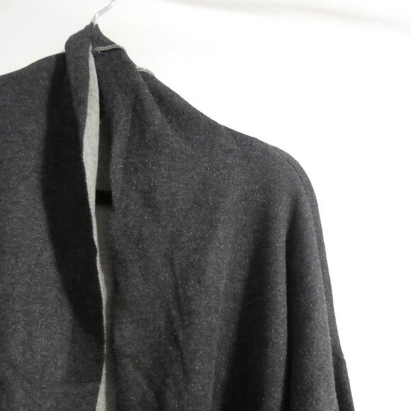 DYNAMITE | medium | Charcoal Long Sleeve Open Front Cardigan With Pockets | NWT - Picture 5 of 16